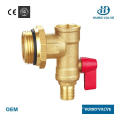 Brass Drain Valve Used on Brass Manifold